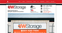 Desktop Screenshot of jwstorage.com